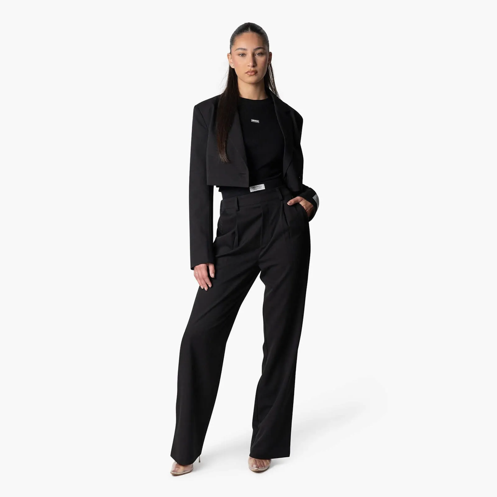 NINA STRAIGHT PANTALON | BLACK