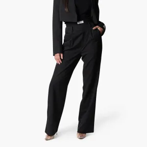 NINA STRAIGHT PANTALON | BLACK