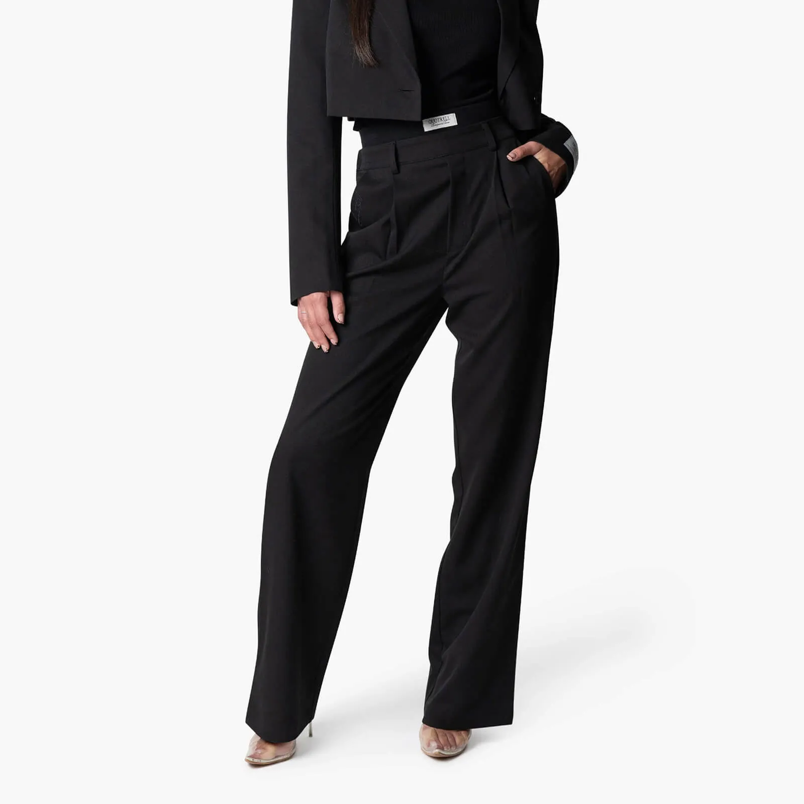NINA STRAIGHT PANTALON | BLACK