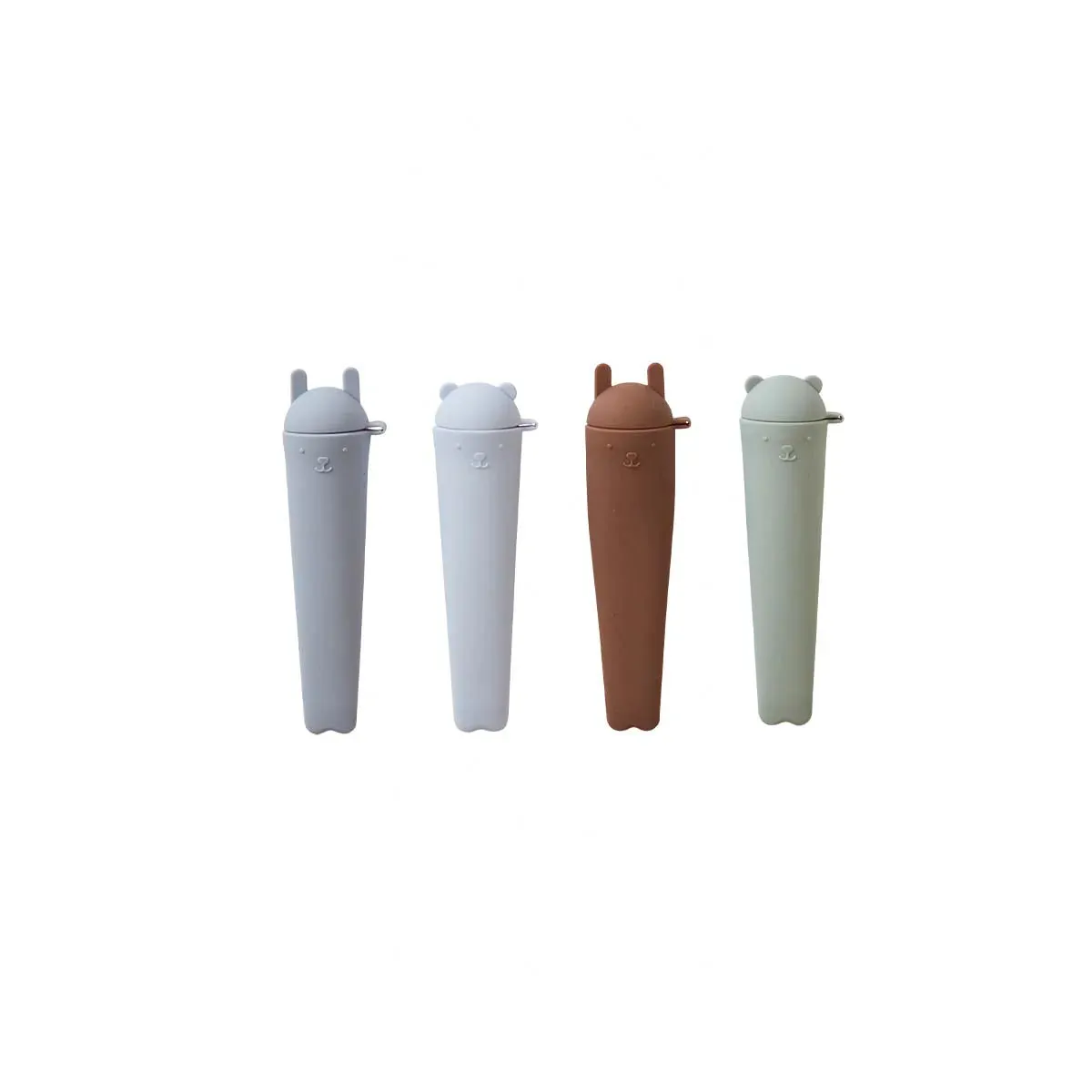 Ninka & Teddy Ice Pops - Set of 4 - Caramel/Blue