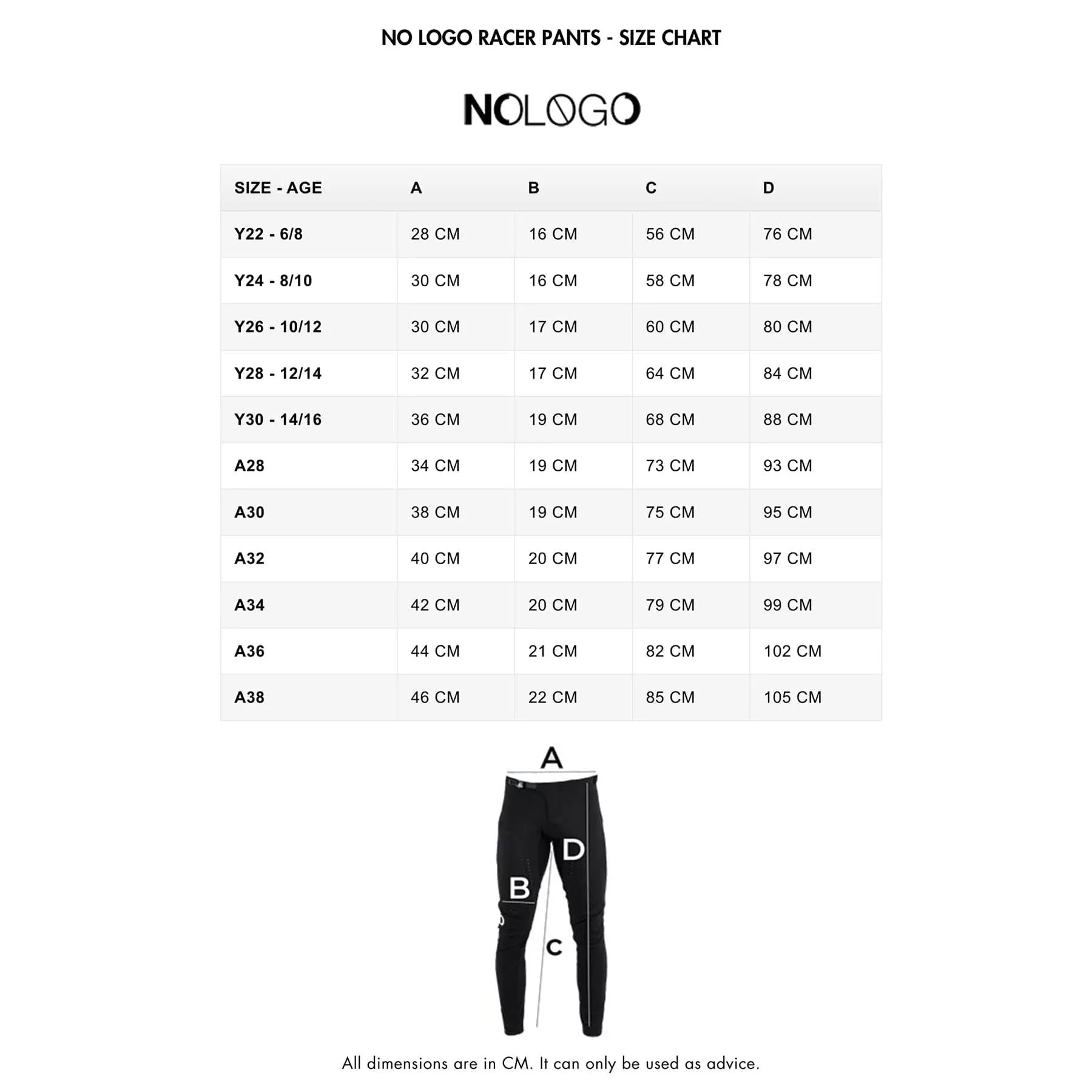 NoLogo Racer BMX Pants - Carmine Red