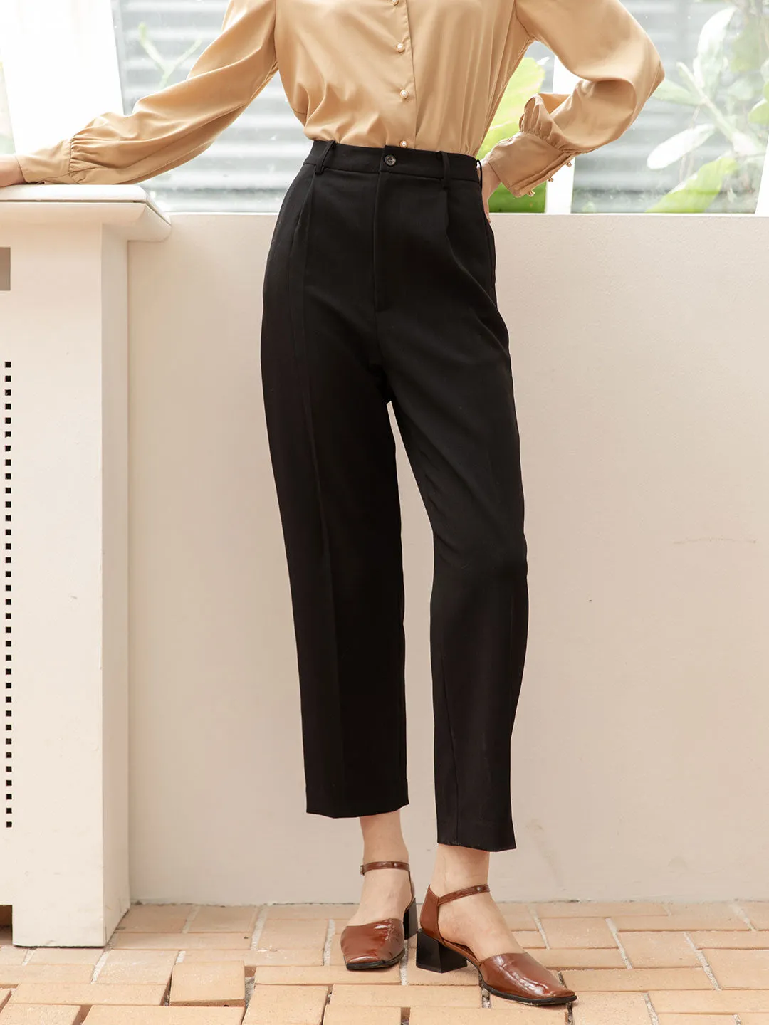 Nora Straight Suit Pants