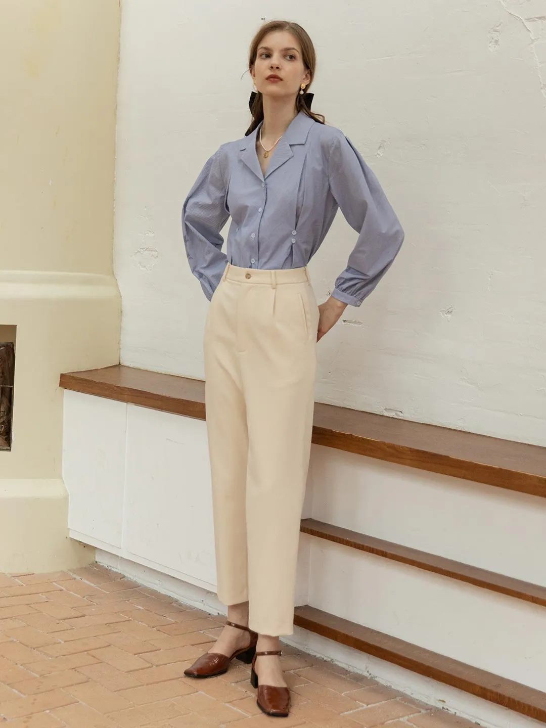 Nora Straight Suit Pants