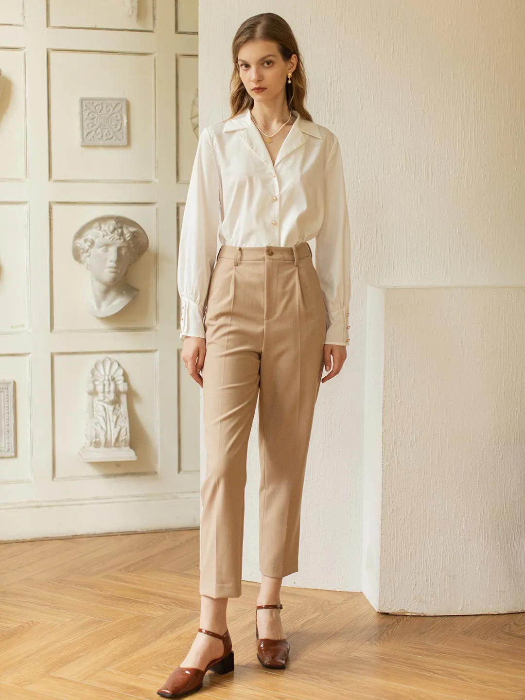 Nora Straight Suit Pants