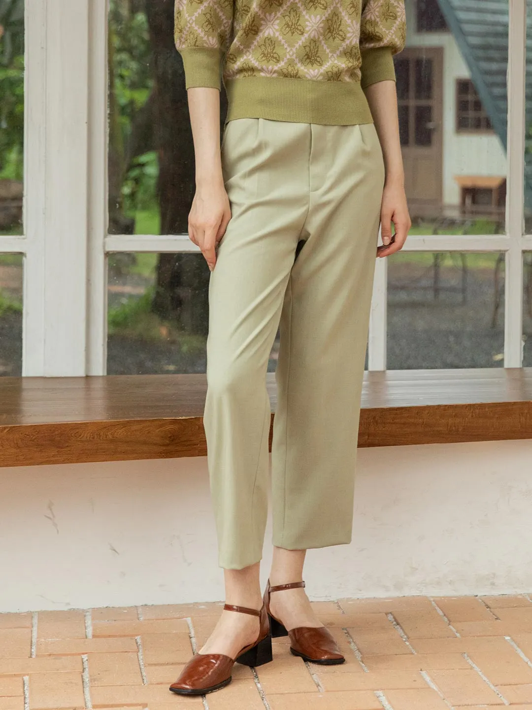 Nora Straight Suit Pants