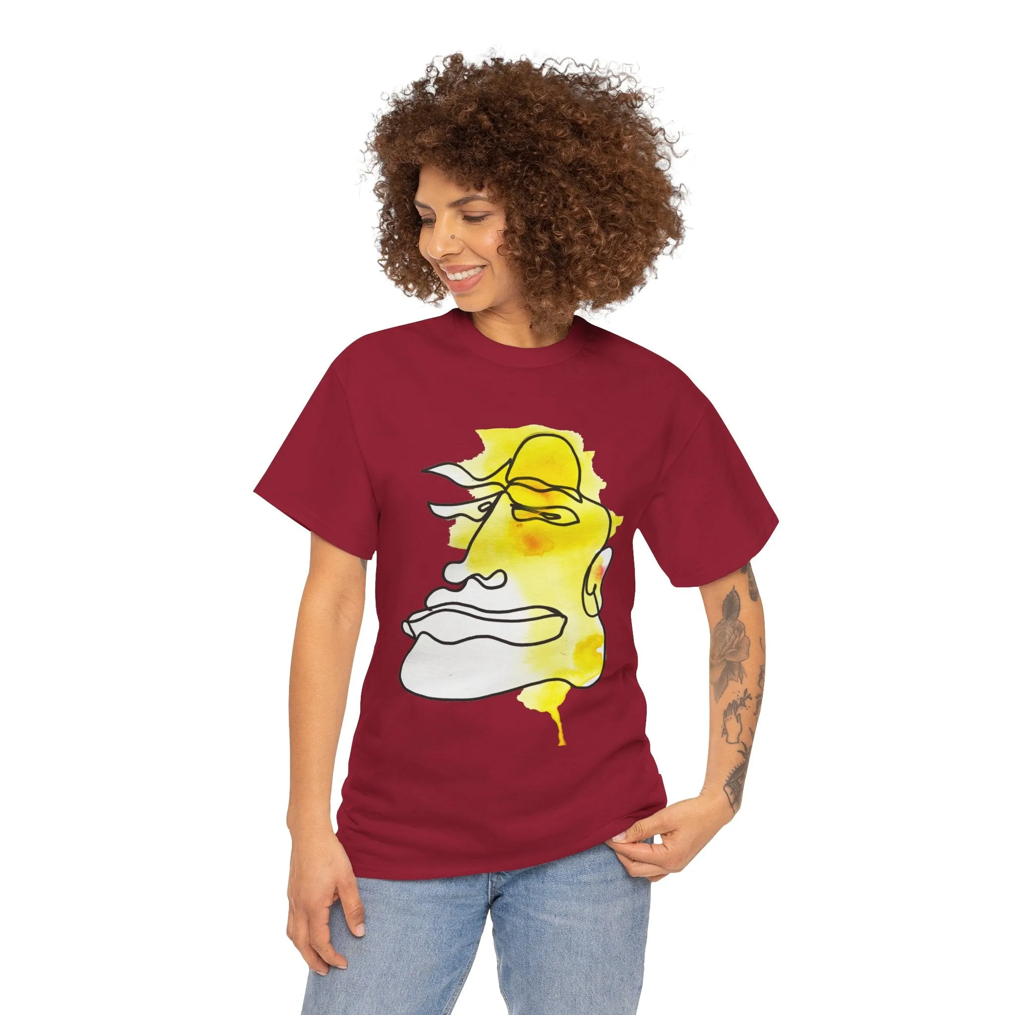 Not Sad - Ultimate Comfort Unisex Cotton Tee