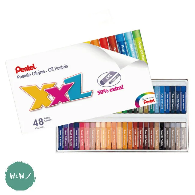 Oil Pastel Set - PENTEL  XXL SIZE  48