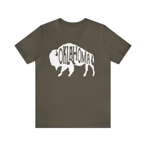 Oklahoma state buffalo Unisex Jersey Short Sleeve Tee