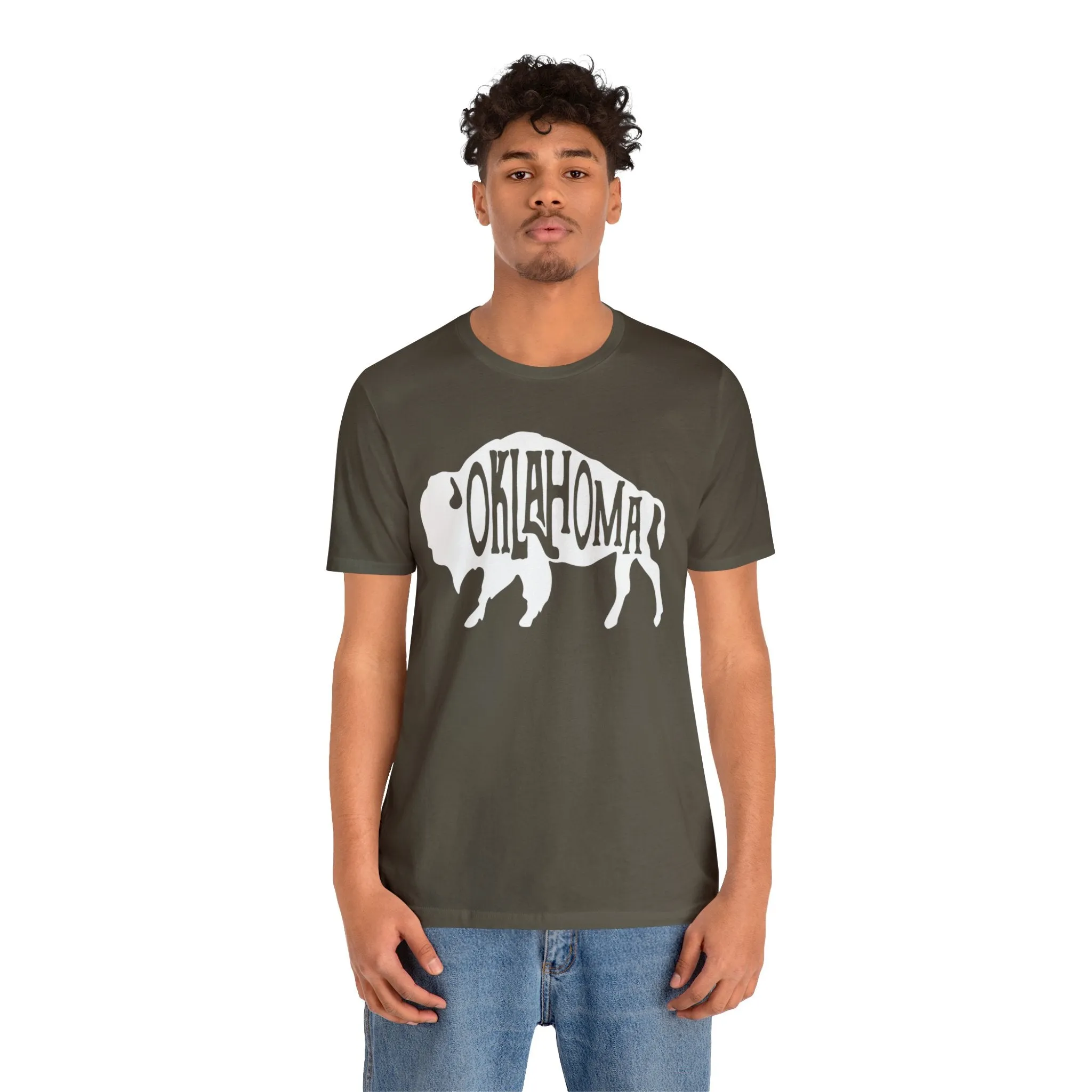 Oklahoma state buffalo Unisex Jersey Short Sleeve Tee
