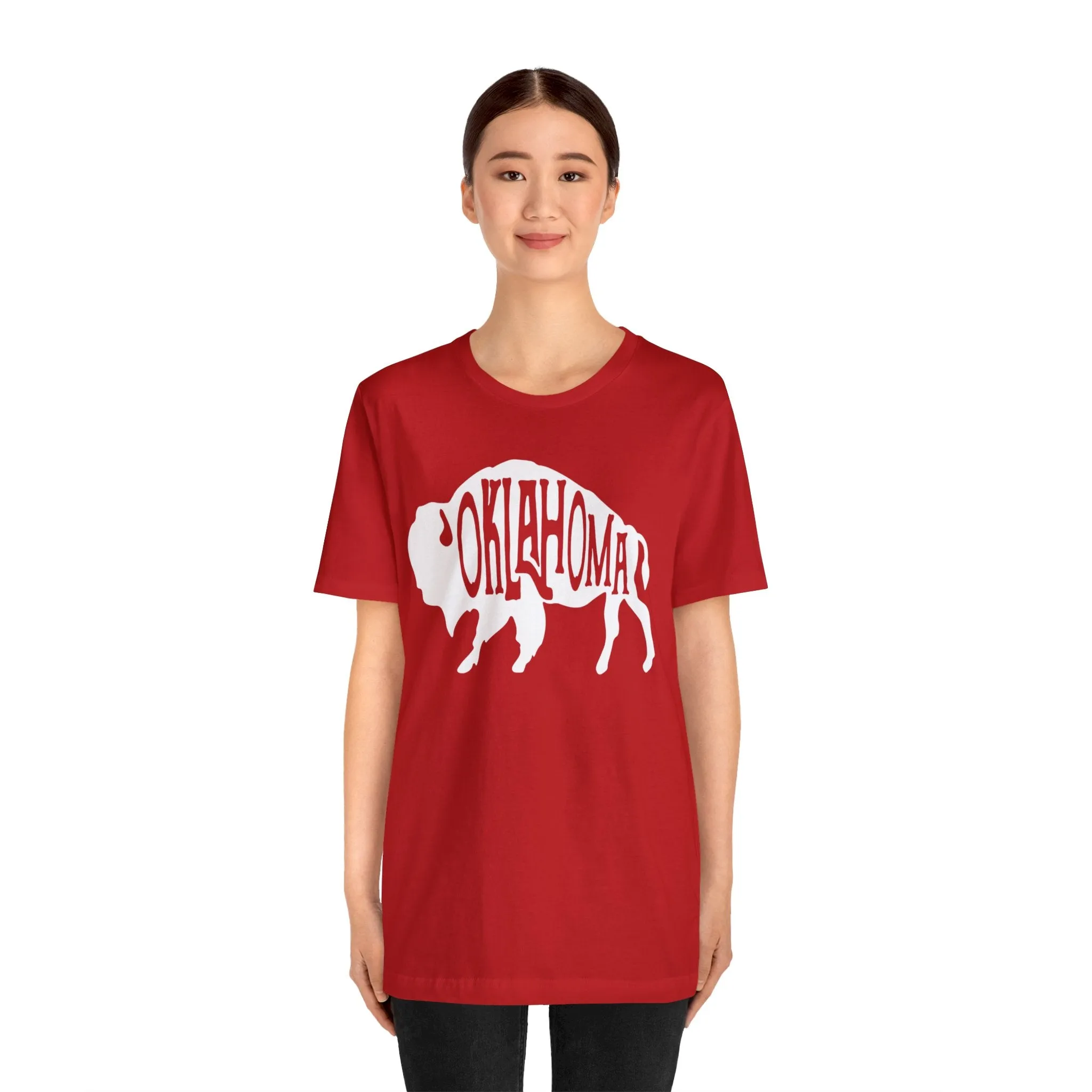 Oklahoma state buffalo Unisex Jersey Short Sleeve Tee