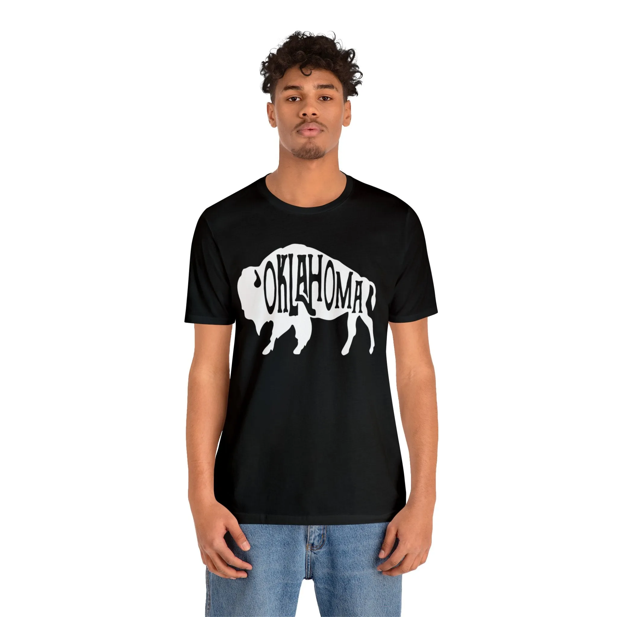 Oklahoma state buffalo Unisex Jersey Short Sleeve Tee