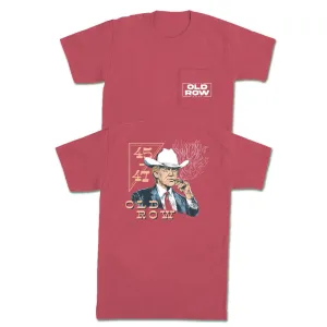 Old Row Cowboy Trump Pocket Tee