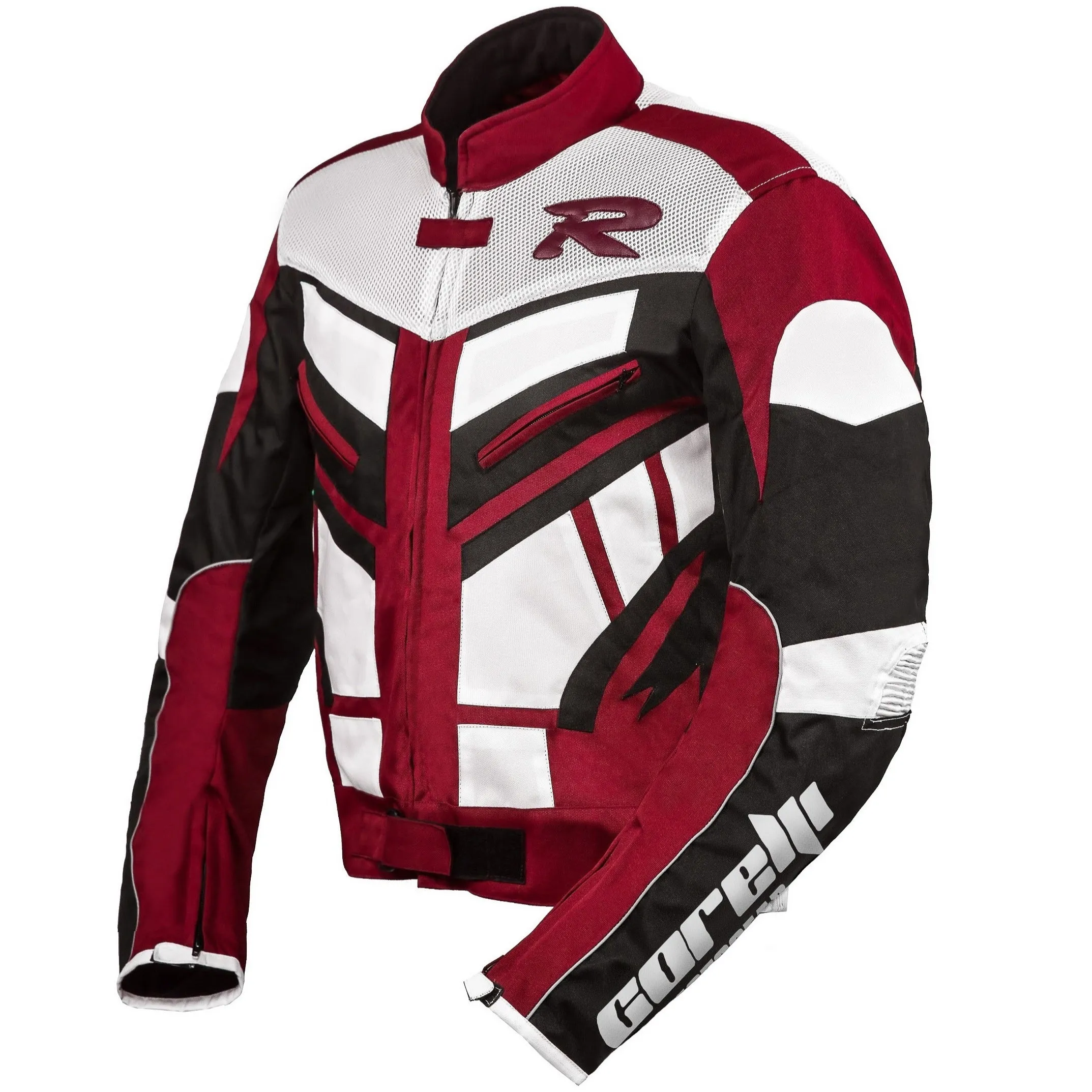 Olymp Red Motorcycle Racing Textile Jacket
