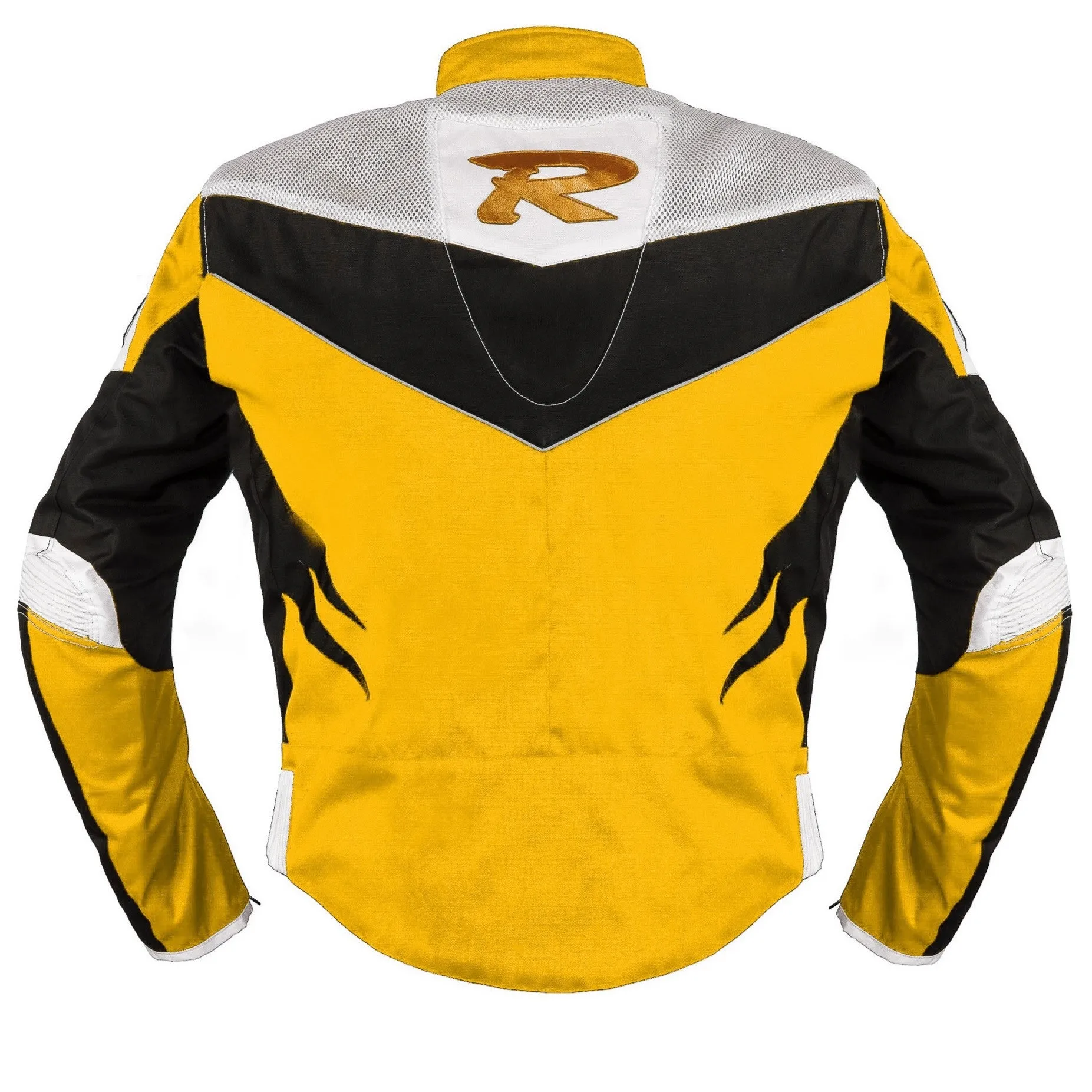 Olymp Yellow Motorcycle Racing Textile Jacket