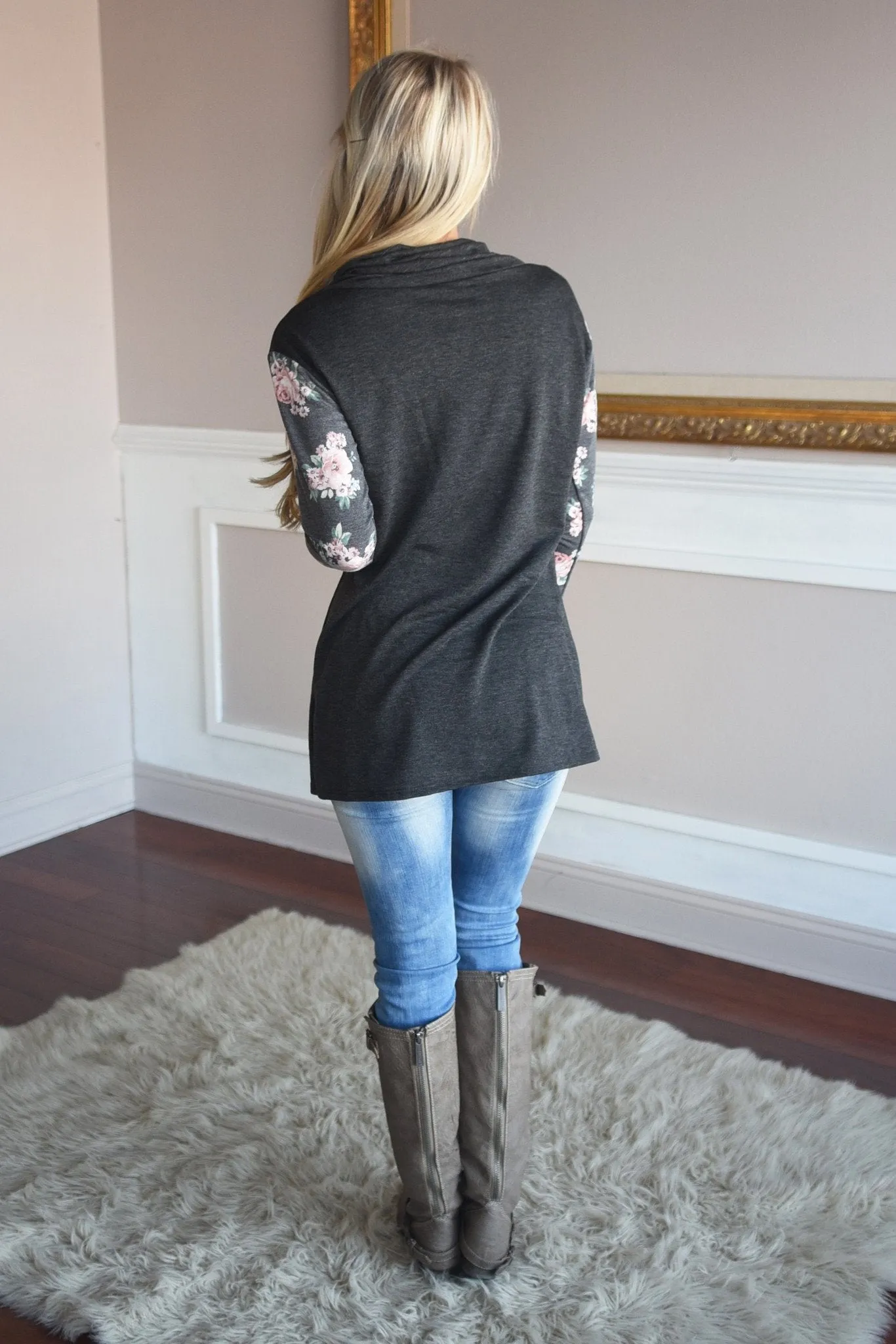 Once Upon a Time Top ~ Charcoal