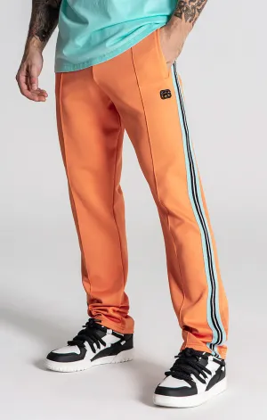 Orange Straight Pants