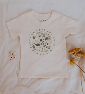 Organic Cotton  Be Kind To Our Earth 6-12 months