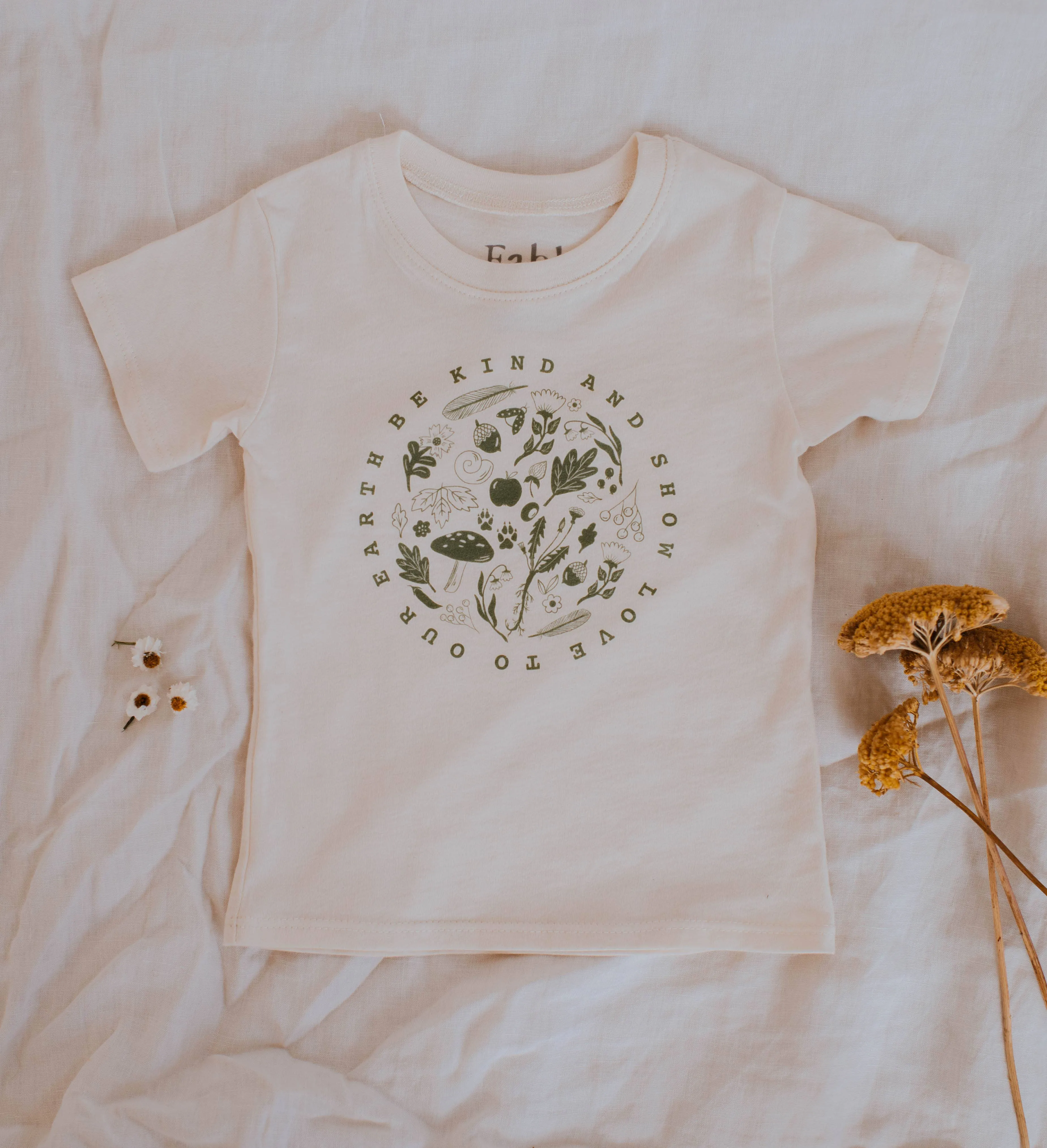 Organic Cotton  Be Kind To Our Earth 6-12 months