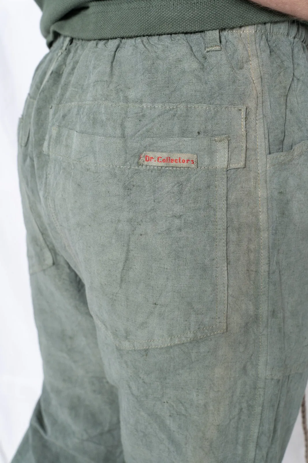 P38 Wild Silk & Hemp Uneven Dye Sea Green