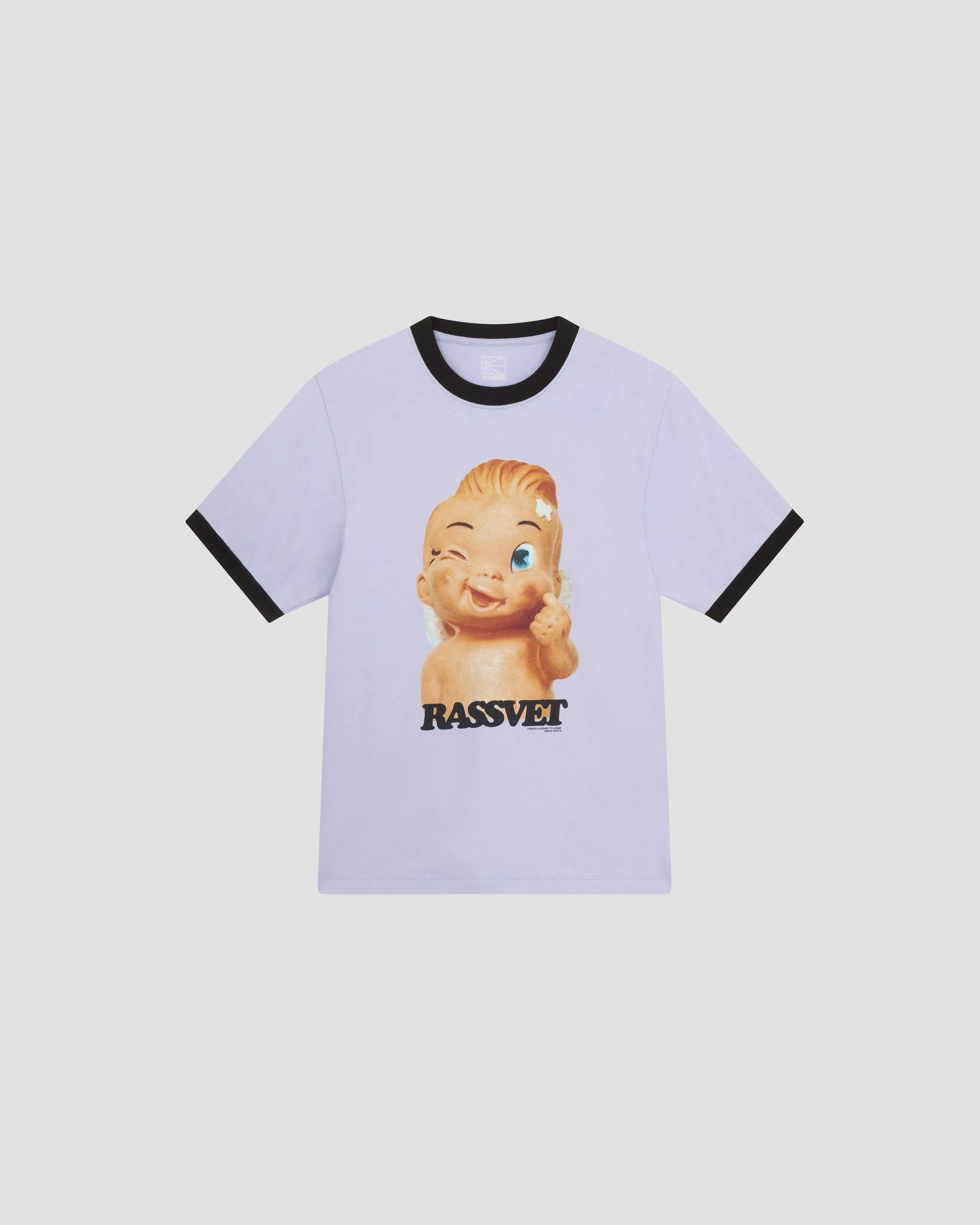 PACC16T004~MERCI RINGER TEE - LAVENDER