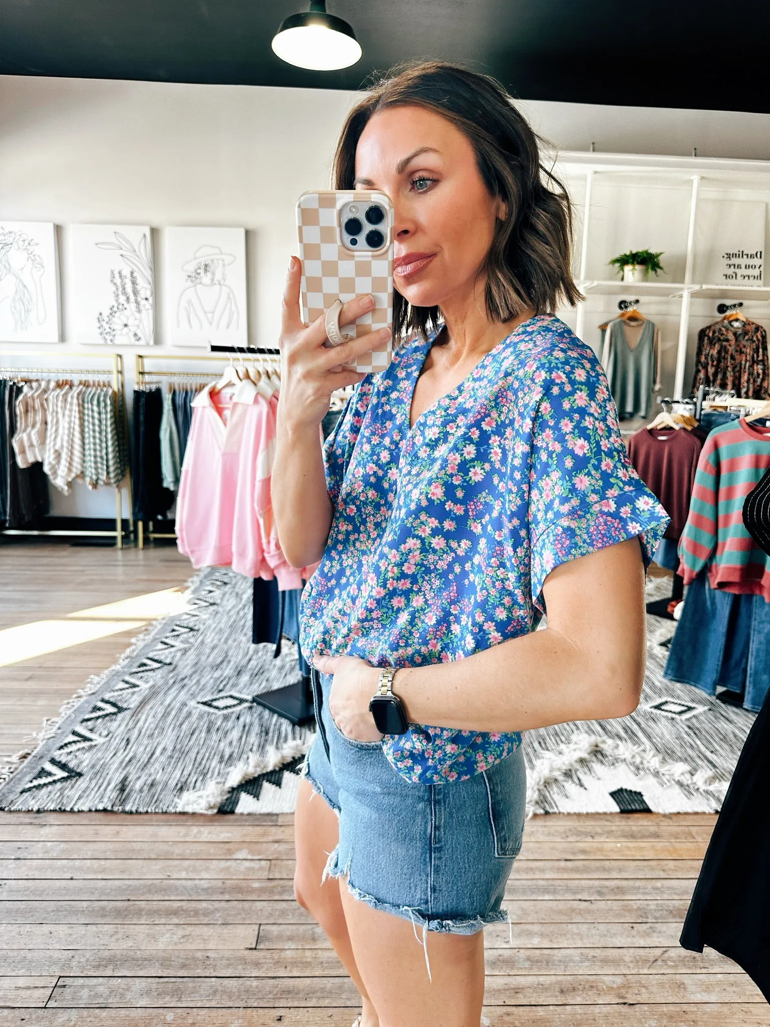 Paige Floral Top