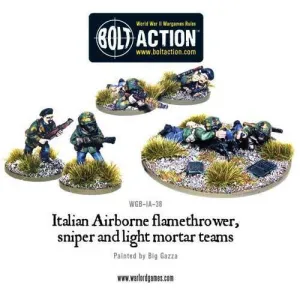 Paracadutisti Flamethrower Sniper Light Mortar