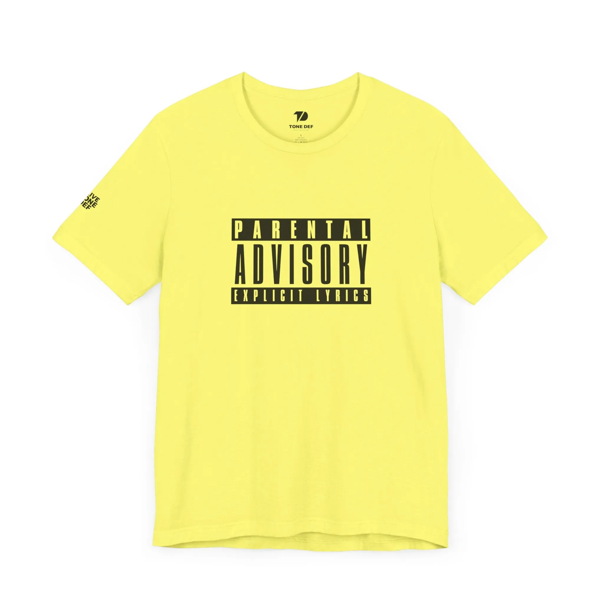 Parental Advisory  - Unisex Jersey Short Sleeve Tee
