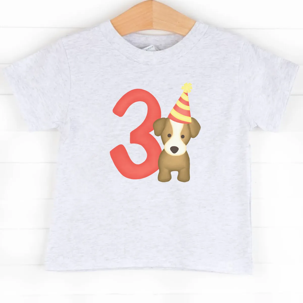 Party Pup 3rd Birthday, Boys Graphic Tee