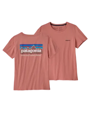Patagonia Women's P-6 Mission Organic T-Shirt - Sunfade Pink