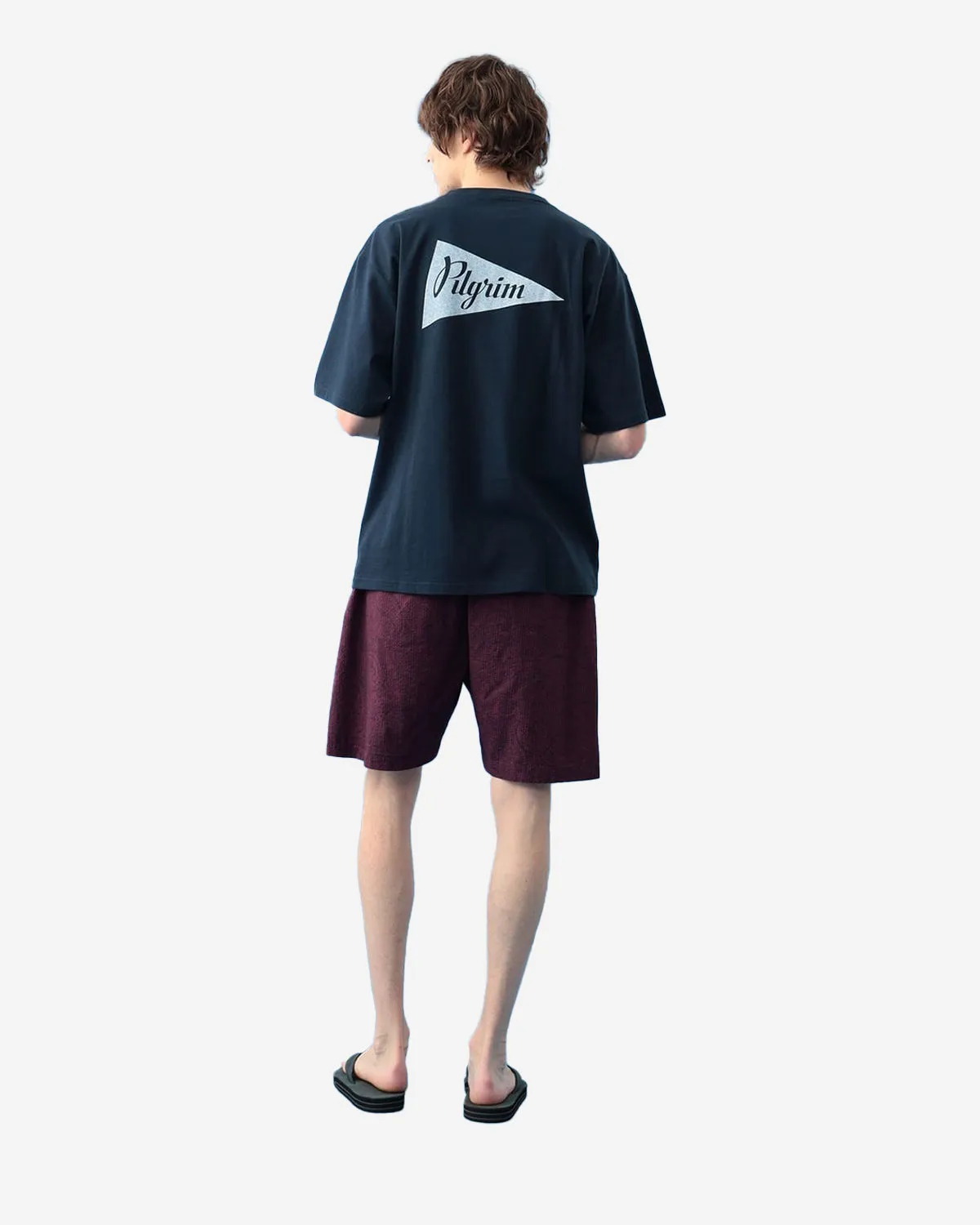 Pennant Team Tee - Navy