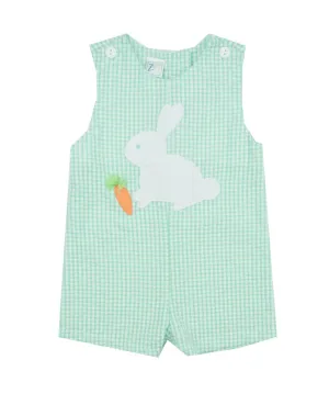 Petit Ami Seersucker Bunny Shortall