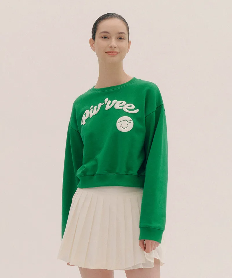 PIV'VEE Marshmello Sweatshirt - Pine Green