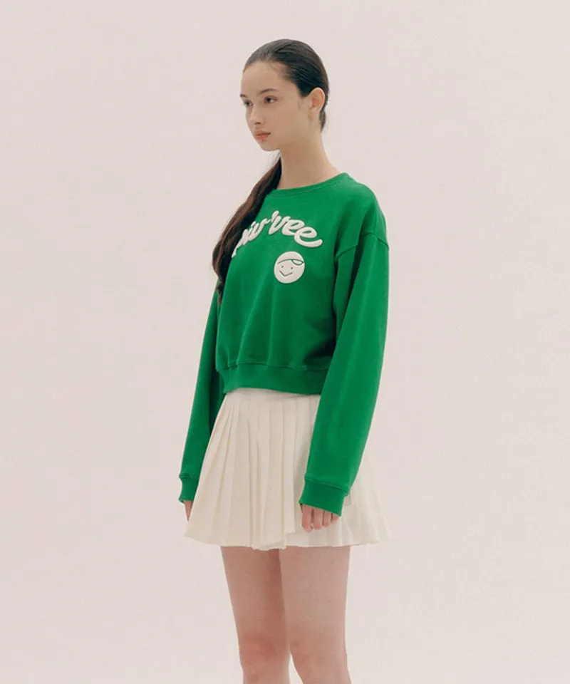 PIV'VEE Marshmello Sweatshirt - Pine Green