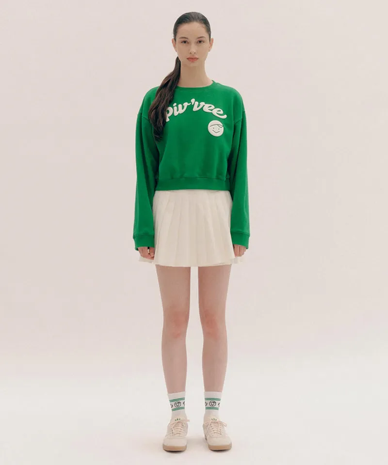 PIV'VEE Marshmello Sweatshirt - Pine Green