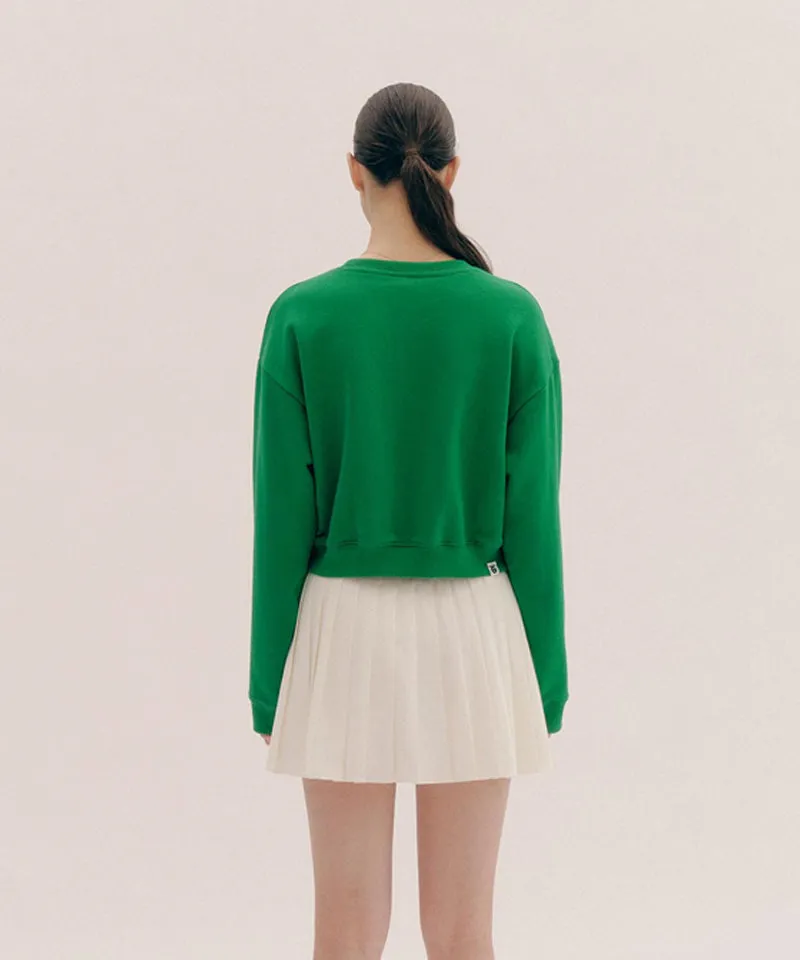 PIV'VEE Marshmello Sweatshirt - Pine Green
