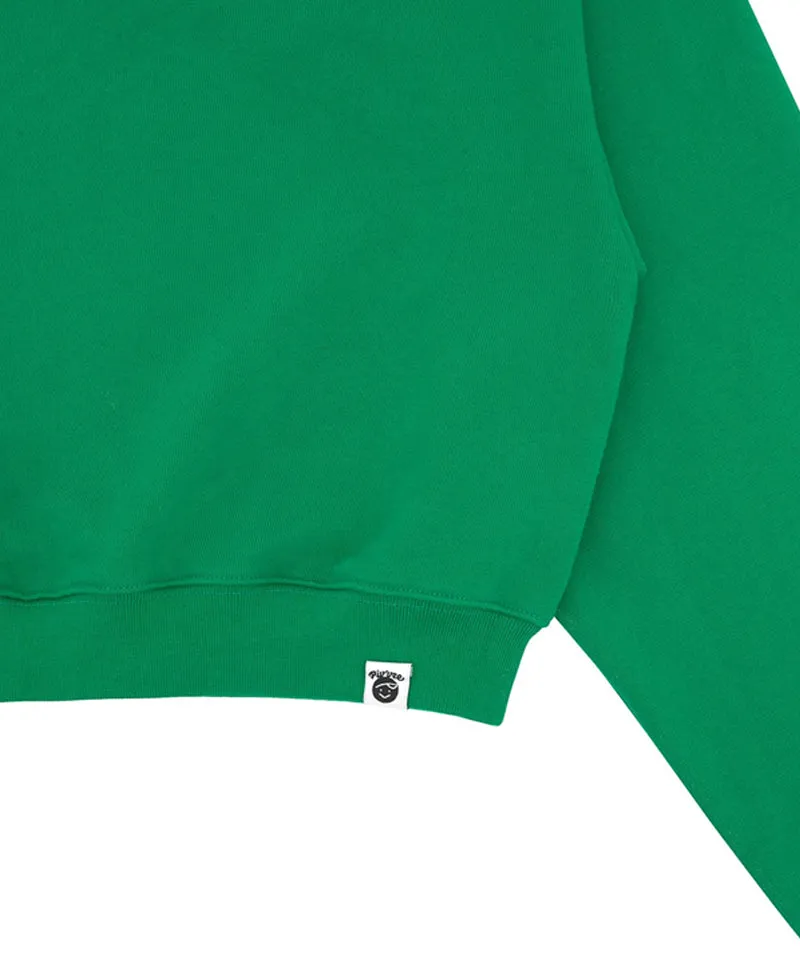 PIV'VEE Marshmello Sweatshirt - Pine Green