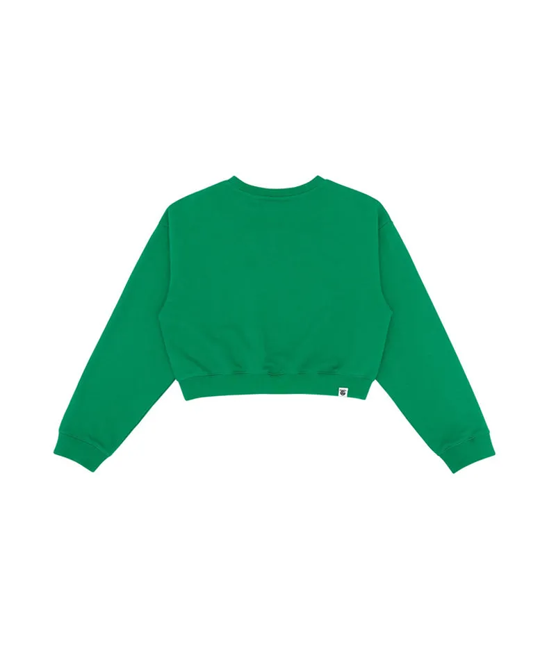 PIV'VEE Marshmello Sweatshirt - Pine Green