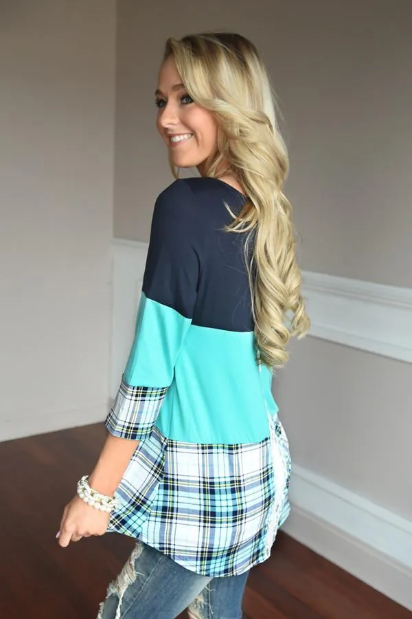 Plaid to Perfection ~ Blue