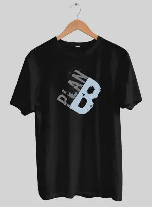 Plan B Black Half Sleeve T-Shirt