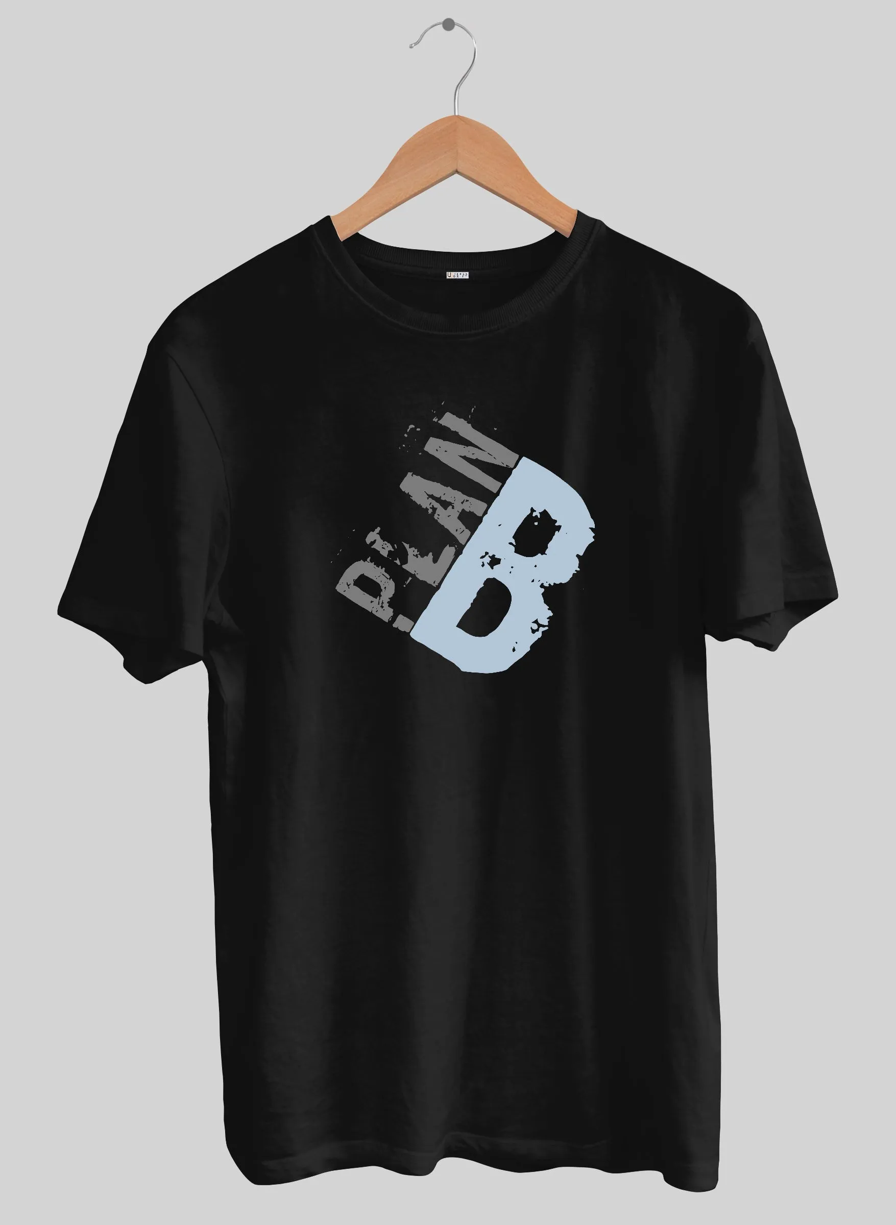 Plan B Black Half Sleeve T-Shirt