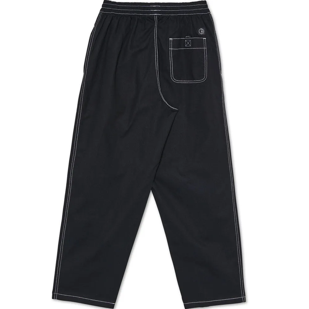 Polar Skate Co Contrast Surf Pants Black/White