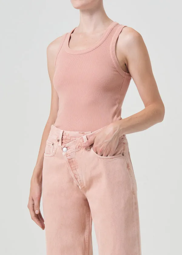 Poppy Tank - Pink Salt