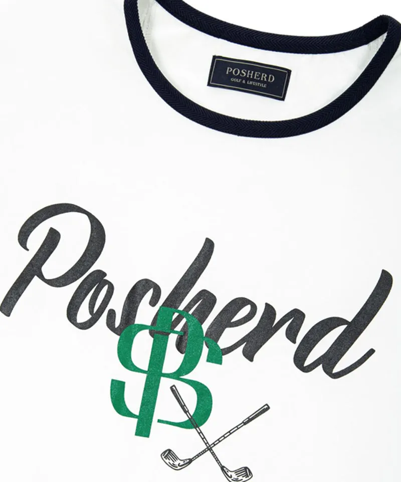 POSHERD Labe Club T-Shirt - Off-White