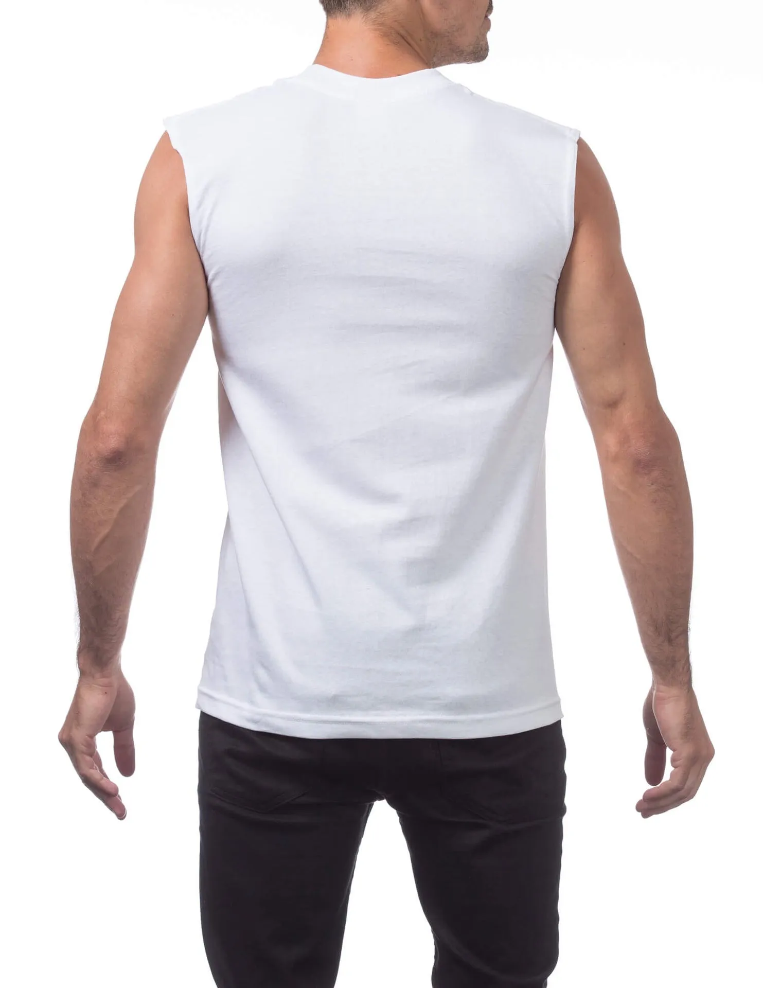 Pro Club Comfort Muscle Tee - WHITE