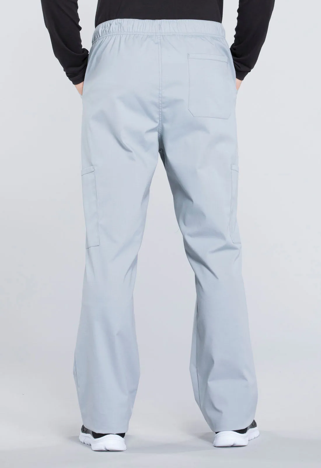 Professionals WW190 Men's Tapered Leg Fly Front Cargo Pants Grey