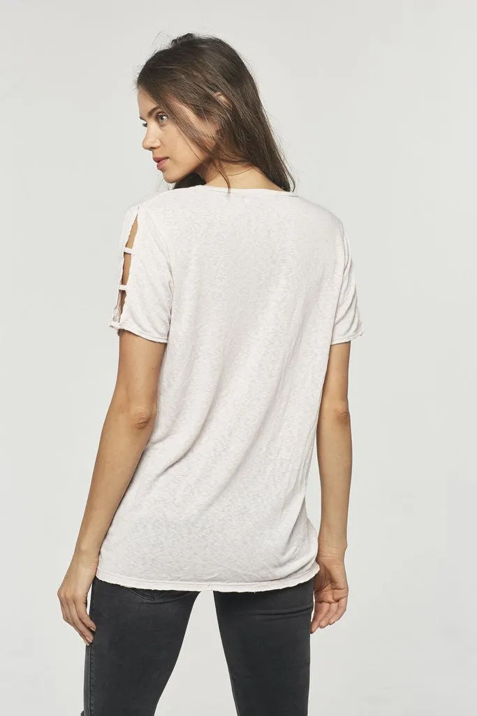 Project Social T Utah Tee | Cameo Rose