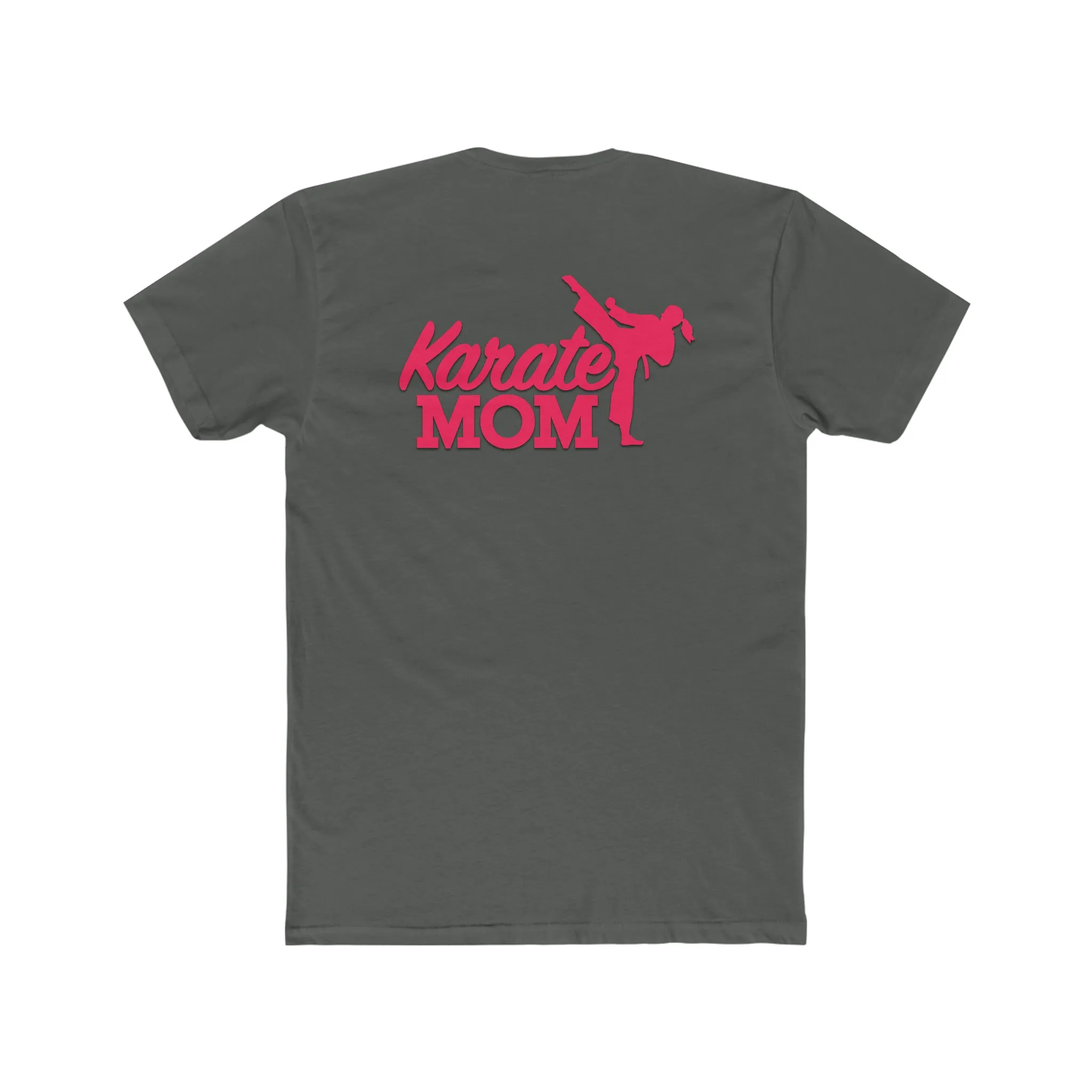 "Karate Mom" Z-Ultimate Cotton Crew Tee