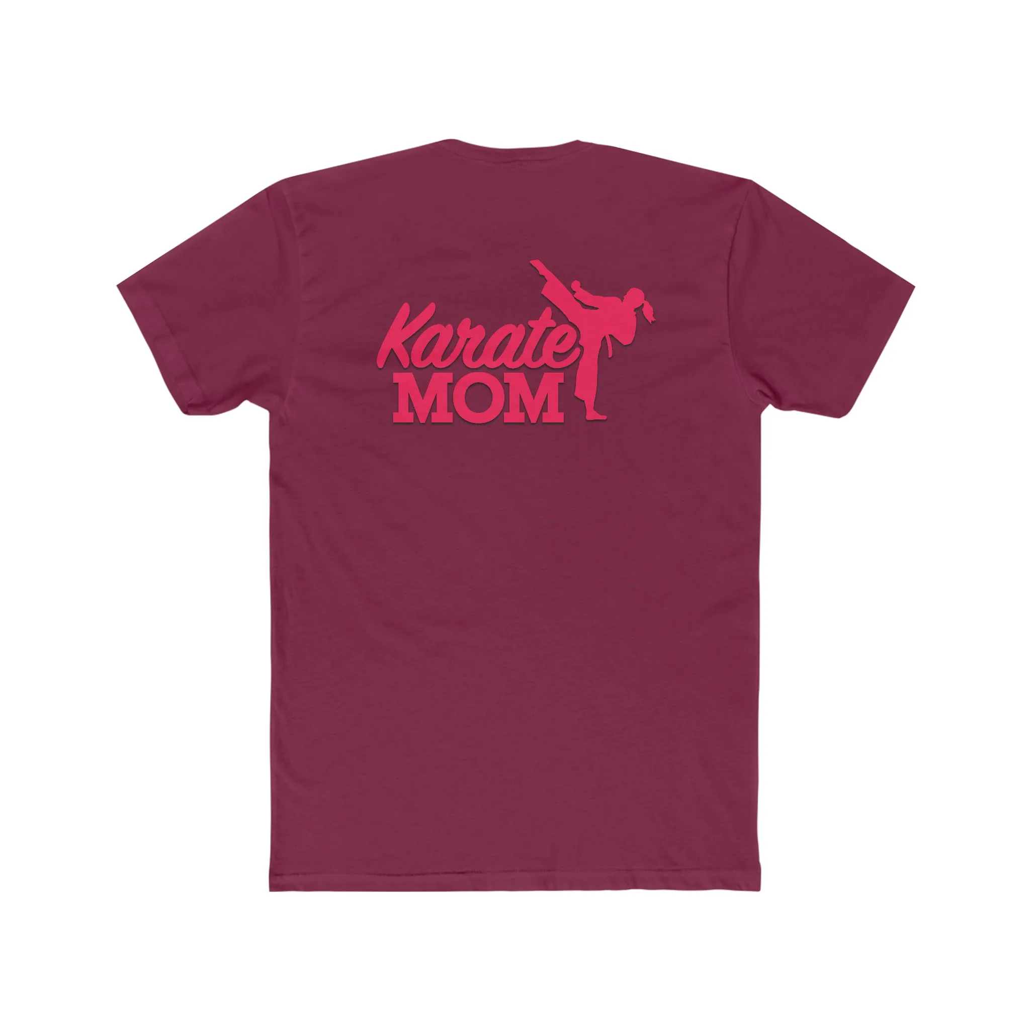 "Karate Mom" Z-Ultimate Cotton Crew Tee