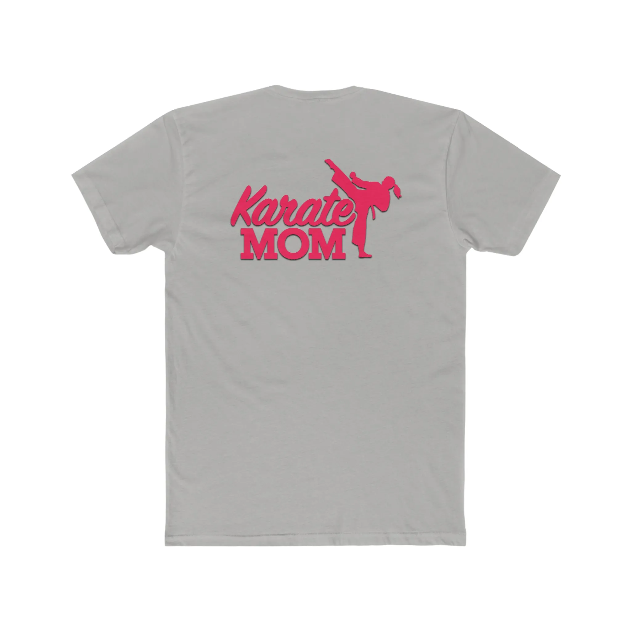 "Karate Mom" Z-Ultimate Cotton Crew Tee