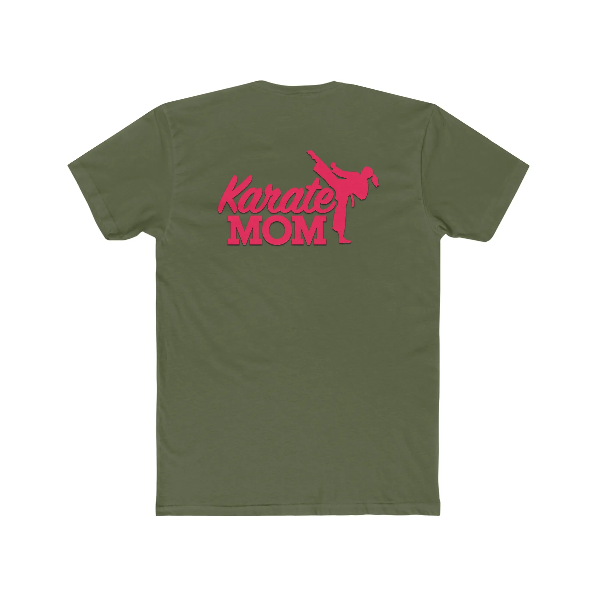 "Karate Mom" Z-Ultimate Cotton Crew Tee